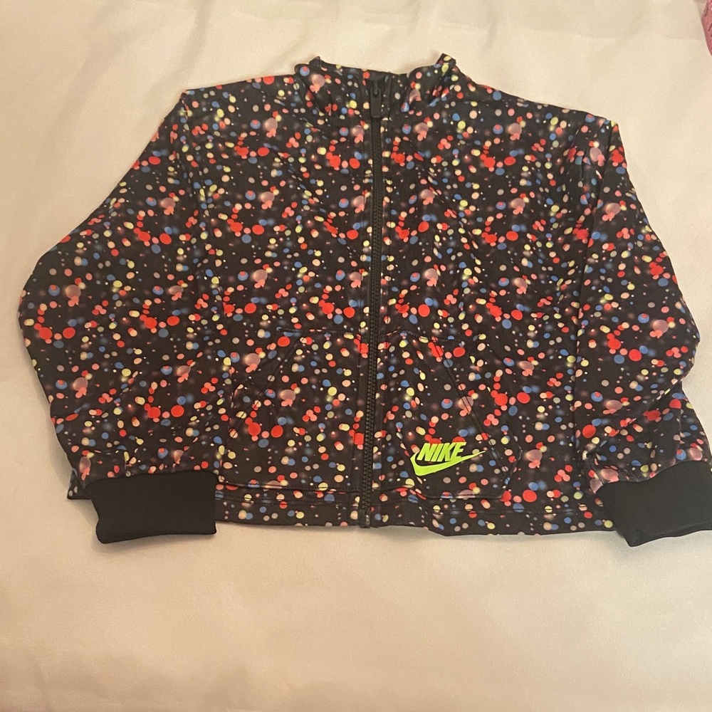 Nike Kids Multicolor Polka Dot Jacket
